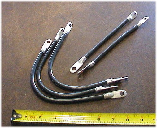 fits YAMAHA G14 G16 golf cart battery cable cables set  